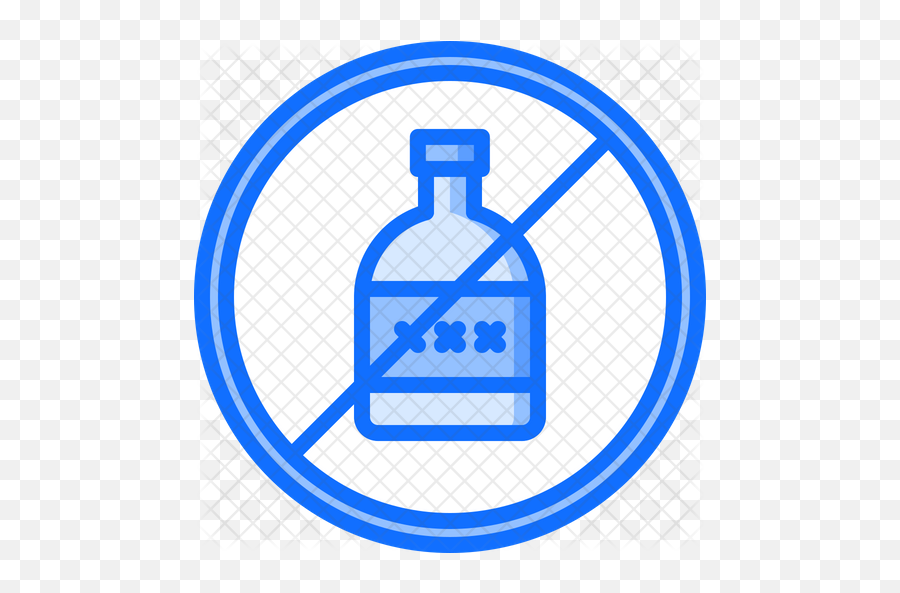 No Poison Icon Of Colored Outline Style - Dont Touch Blue Icon Png,Poison Png