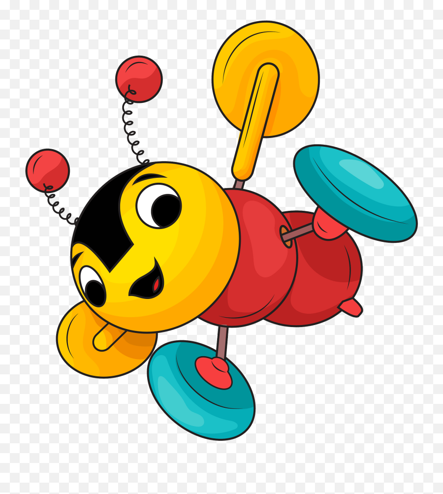 Buzzy Bee Toy Clipart - Cartoon Buzzy Bee Toy Png,Toys Clipart Png