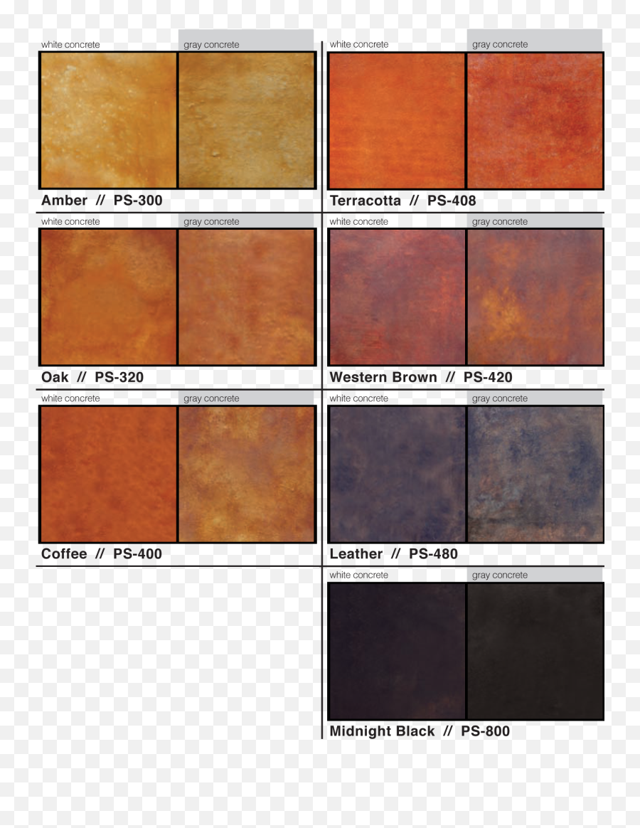 Stained Concrete - Access Concrete U2013 Residential And Stain Samples On Concrete Png,Stain Png