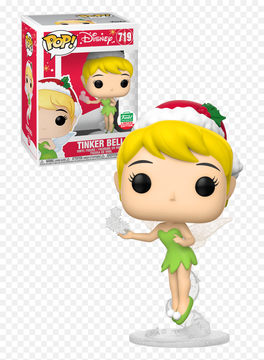 Funko Pop Disney 719 Tinker Bell Holiday Vinyl - New Mint Condition Tinker Bell Funko Pop Png,Tinker Bell Png