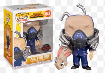 My Hero Academia All For One Pop - All For One Charged Funko Pop Png,My Hero Academia Logo Png