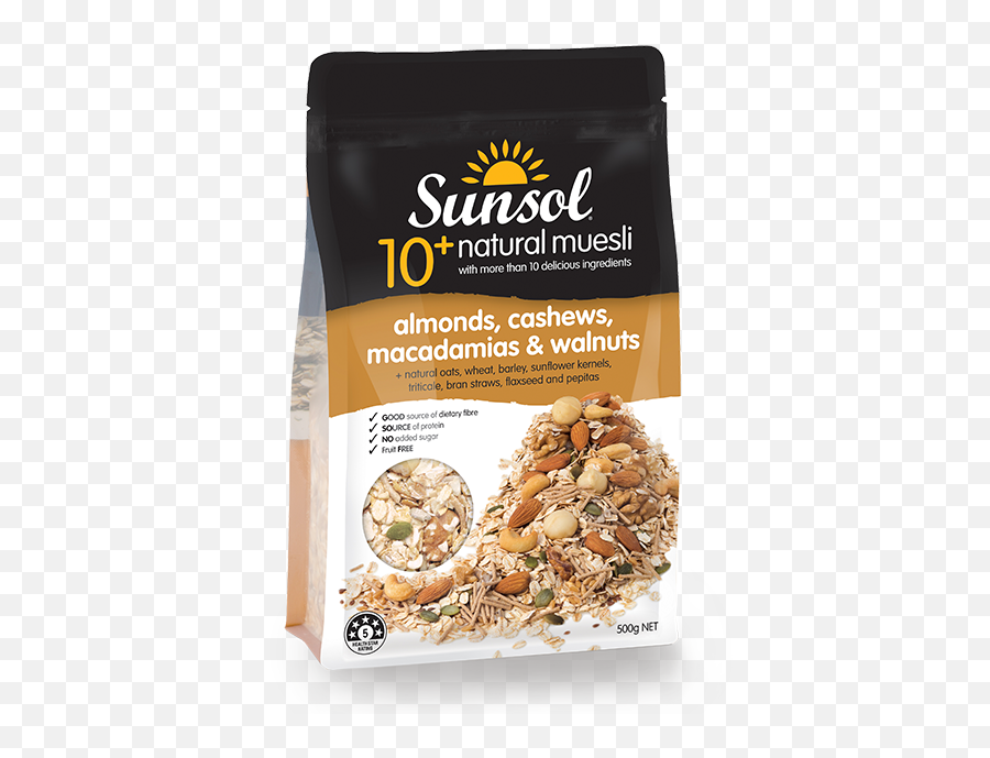 Almonds Cashews Macadamias U0026 Walnuts Sunsol - Sunsol Almonds Cashew Macadamia Walnut Muesli Png,Walnuts Png Almonds Cashews Macadamias U0026 Walnuts Sunsol - Sunsol Almonds Cashew Macadamia Walnut Muesli Png,Walnuts Png