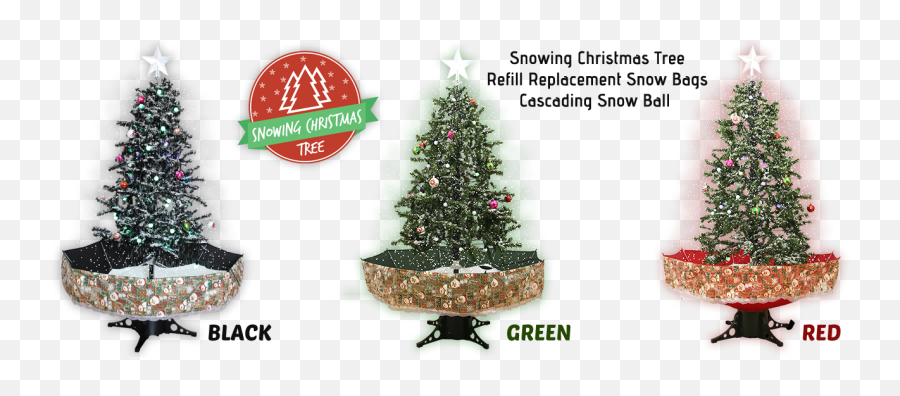 Snowing Christmas Tree - Christmas Ornament Png,Snowing Png