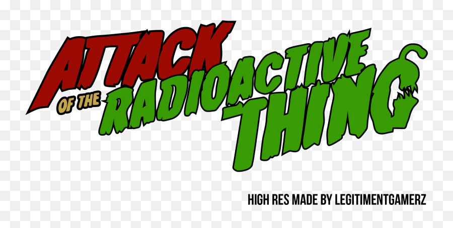 High Res Attack Of The Radioactive - Clip Art Png,Radioactive Logo