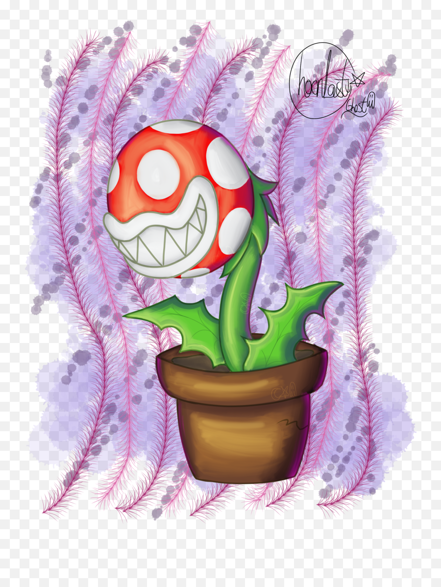 Piranha Plant - Flowerpot Png,Piranha Plant Png