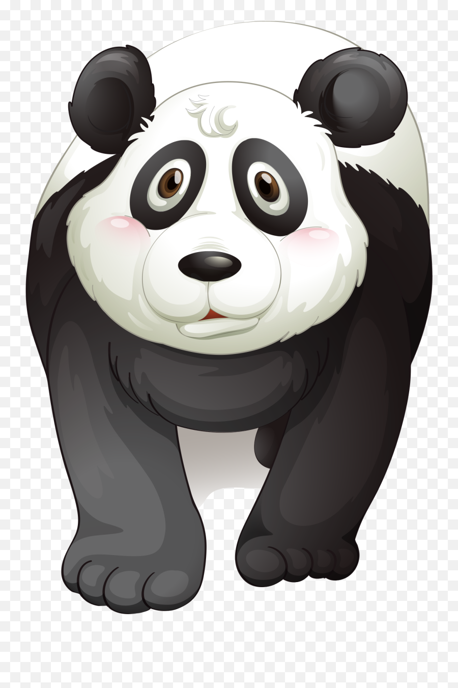 Giant Panda Bear Lion - Bear Png Download 25002500 Free Pink Background With Panda,Panda Png