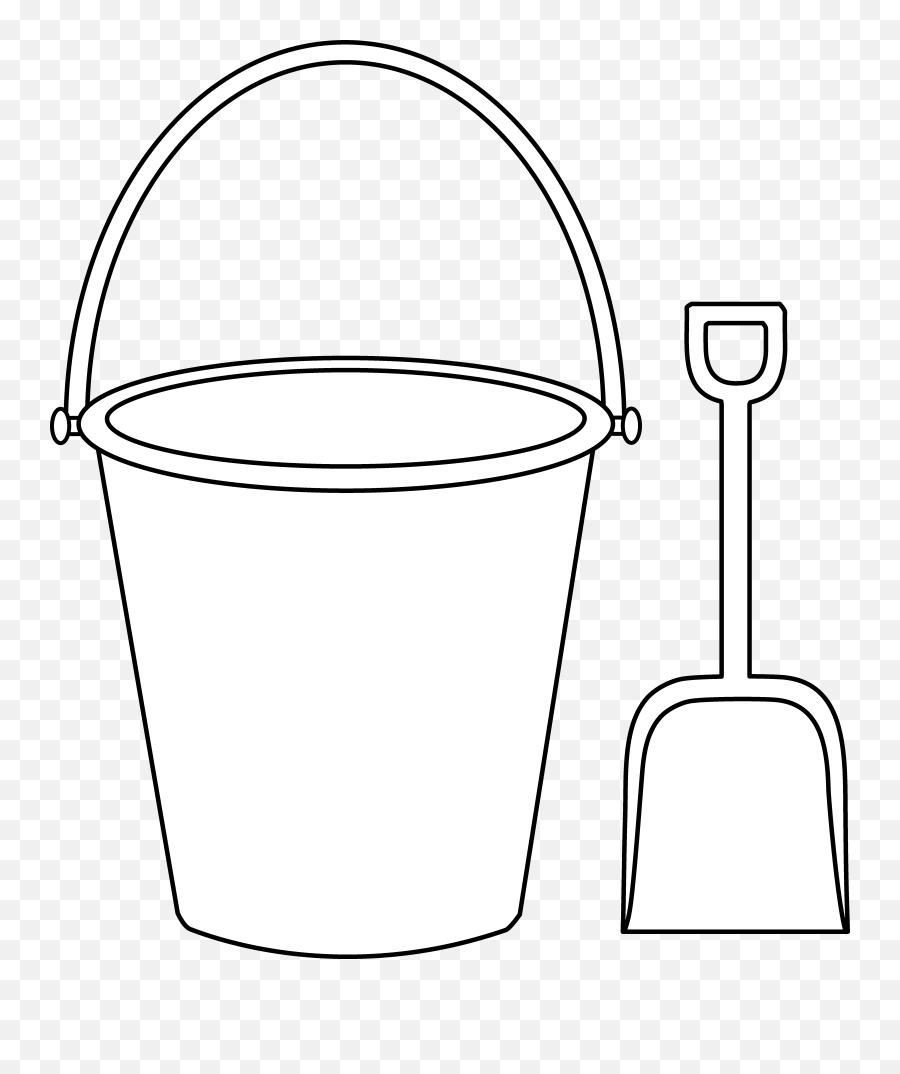 0 Images About Sand Bucket And Shovel - Bucket And Spade Outline Png,Sand Clipart Png