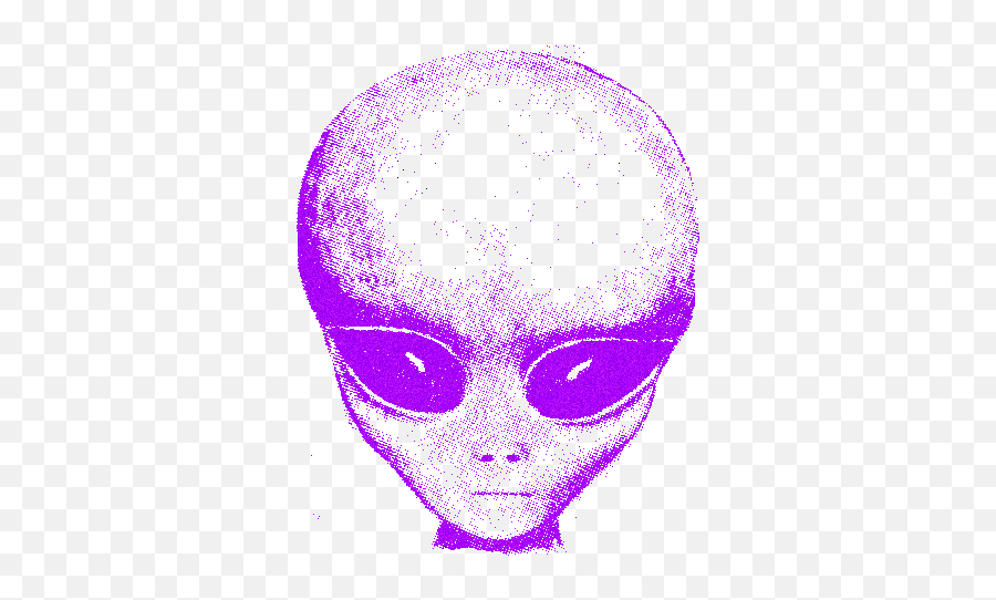 Animated Gif About Transparent In Aliens By Romi Ding - Grey Alien Black And White Png,Animated Transparent