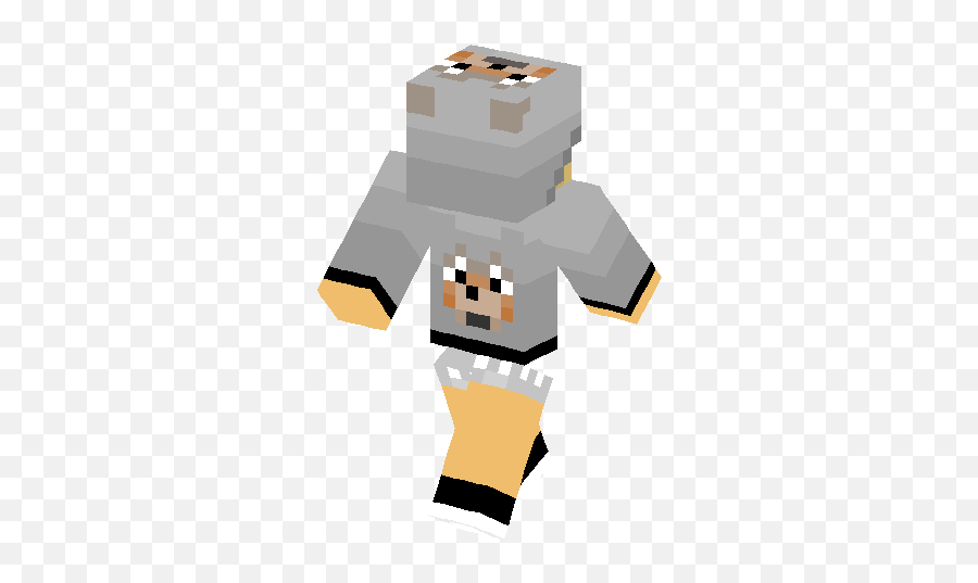 Wolf Girl With Green Eyes Skin Minecraft Skins - Vertical Png,Wolf Eyes Png