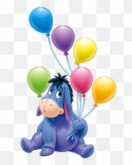 Birthday Eeyore Party Hq Png Image - Winnie The Pooh Eeyore Birthday,Eeyore Png