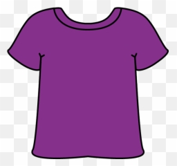 Girl T Shirt Clipart Purple Cliparts - Colorful png