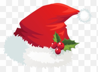 Free Santa Hat Clipart Transparent - Father Christmas Png