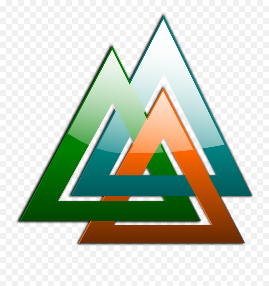 Triangles Clipart Free Download - Triangle 3 Png,Green Triangle Png