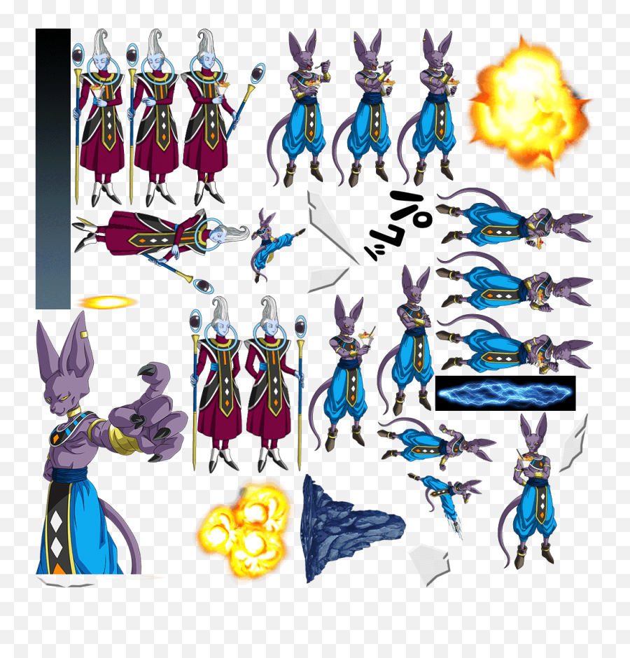 Dokkan Assets But Merry Wavesquad - Beerus Dokkan Assets Png,Beerus Transparent