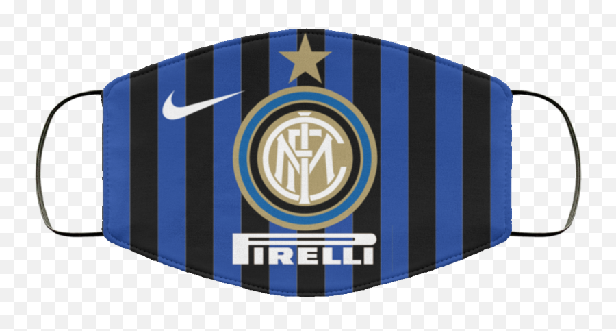 Inter Milan Logo Face Mask - Travis Scott Cactus Jack Mask Png,Intermilan Logo