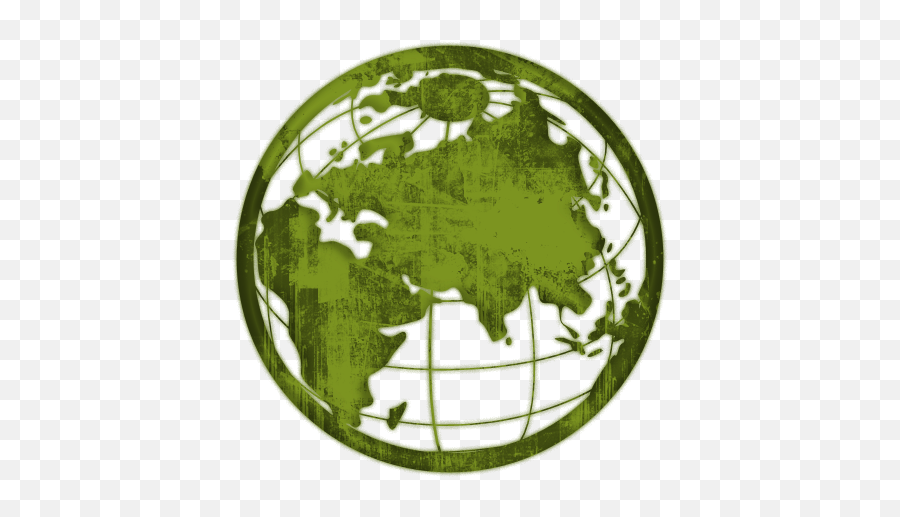 Pink Globe Clipart Png - Globe Clipart Green,Globe Grid Png