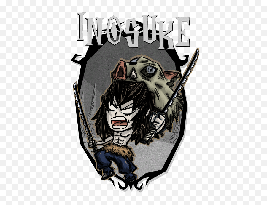 Mod Inosuke From Demon Slayer - Donu0027t Starve Together Inosuke Dont Starve Png,Don't Starve Together Logo