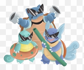 Squirtle Evo - Colored u2014 Weasyl Fictional Character png
