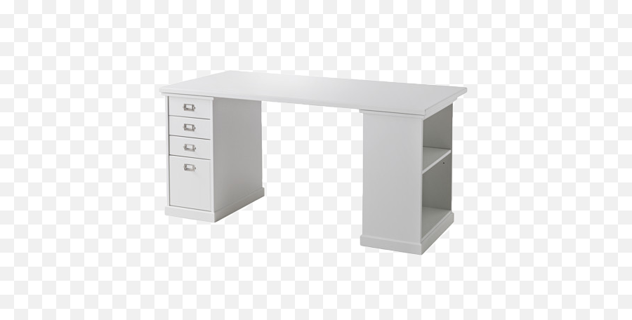Klimpen Desk - Transparent White Work Desk Png,Desk Transparent