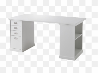 Klimpen Desk - Transparent White Work Desk Png,Desk Transparent