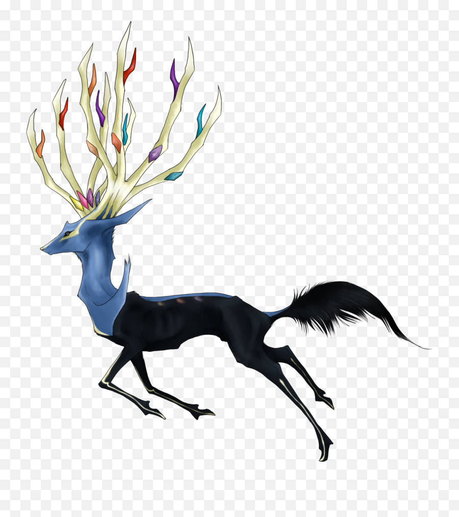 Xerneas Images - Mythical Reindeer Png,Xerneas Png