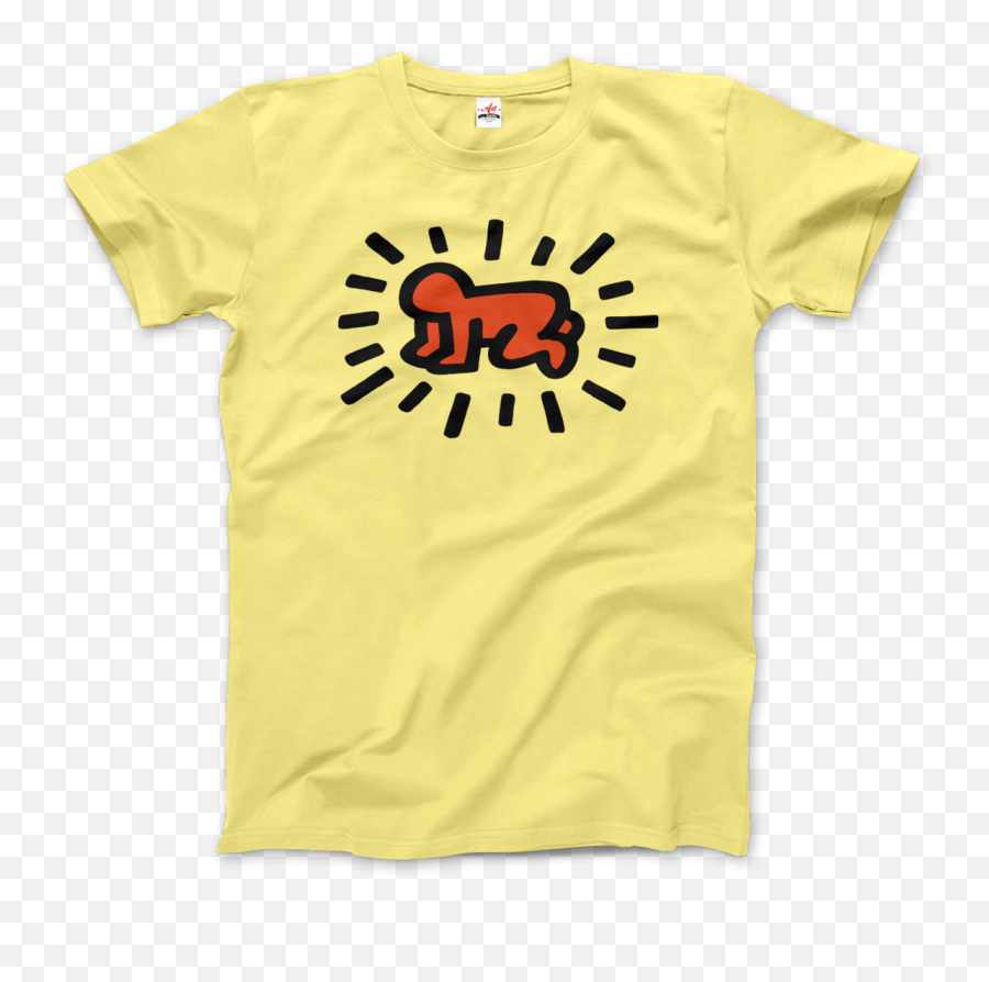 Keith Haring Radiant Baby Icon 1990 - Keith Haring 1990s T Shirt Png,Icon Tee Shirts