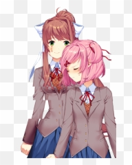 Monika Will Remain Jealous Version 1372 A Little Test - Winking png