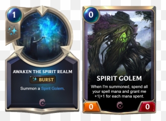 Awaken The Spirit Golem Customlor - Starshaping Lor png