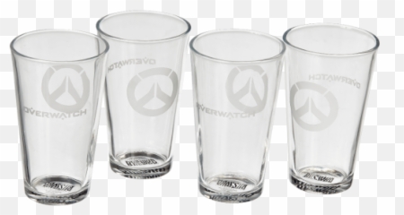 Overwatch Pint Glasses Set Of 4 Pints - Serveware png