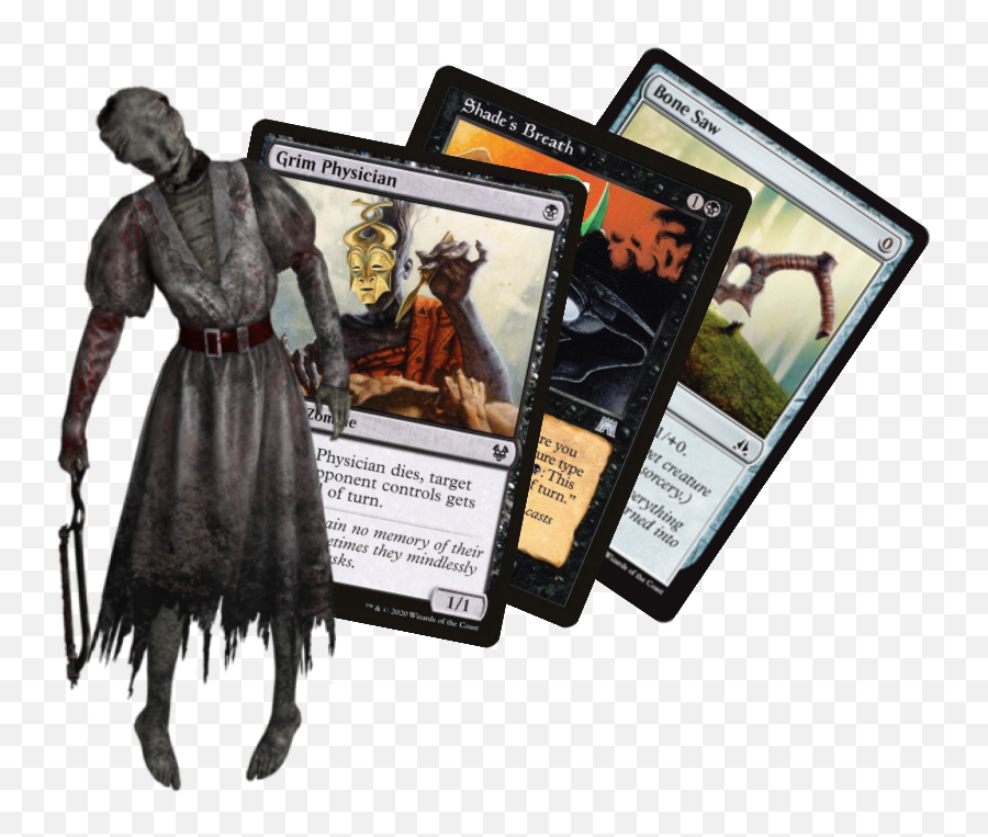 Death Is Not An Escape Dbd Theme Deck Commander Edh Mtg - Dbd Nurse Outfit Rework Png,Brother's Grim Folder Icon