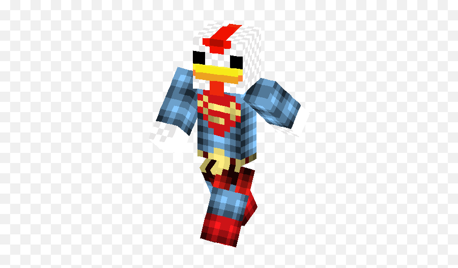 Download Super Chicken Skin - Super Chicken Minecraft Skin Png,Minecraft Chicken Png