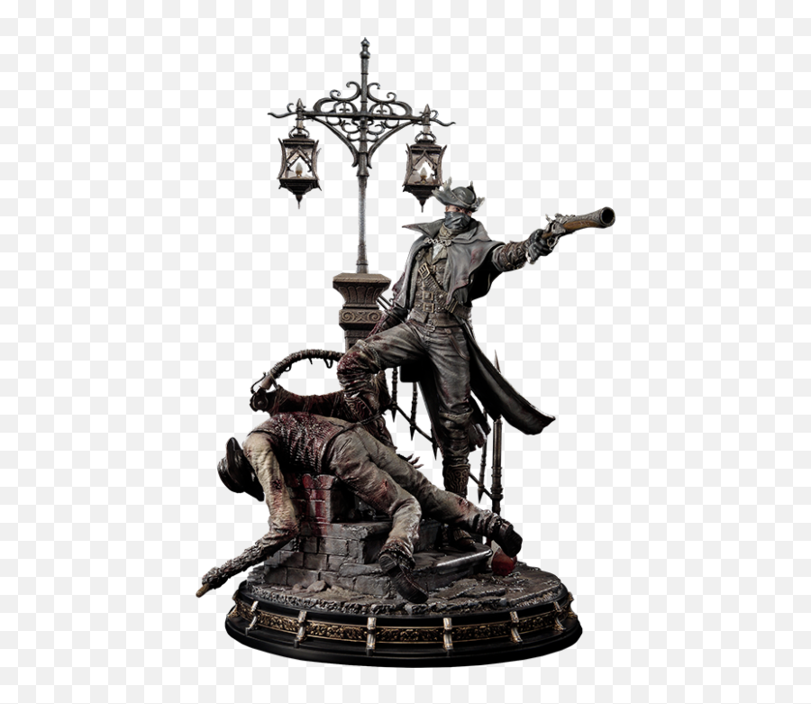 Hunter Diorama Statue - Bloodborne Hunter Statue Png,The Bloodborne Hunter Modern Icon Statue