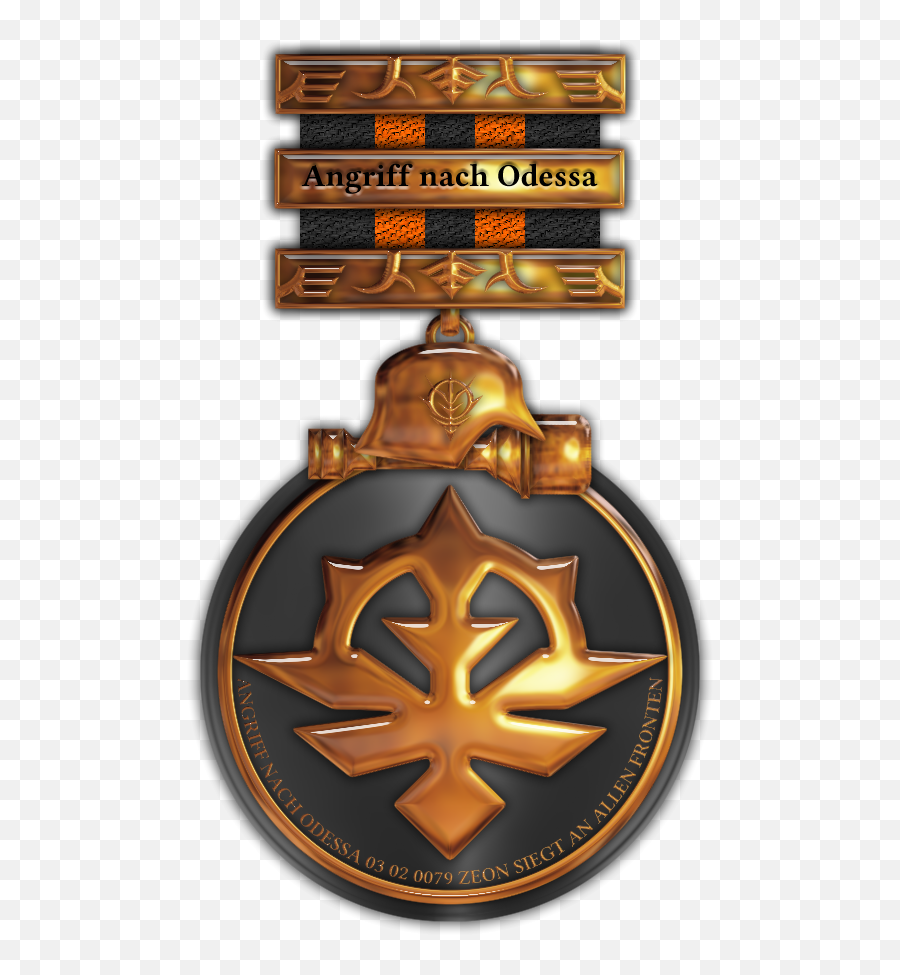 Zeon Odessa Medal - Military Medals Sci Fi Png,Zeon Icon