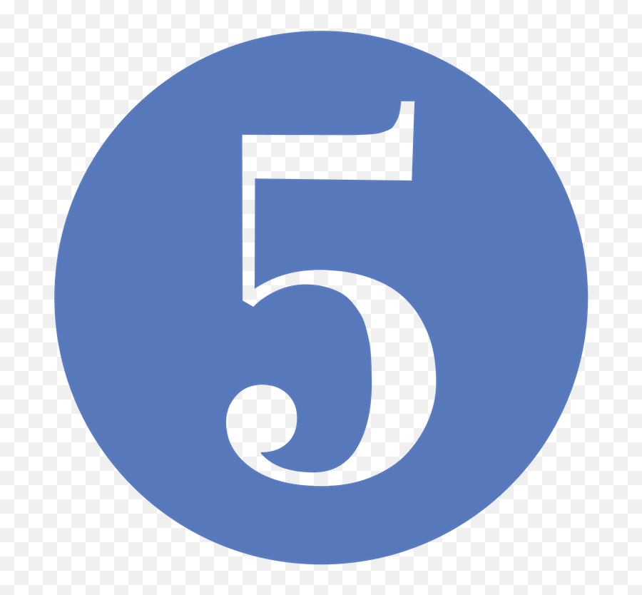 Symbol 5. Icon a5. Number 5. Символ пять. Число 5 icon.