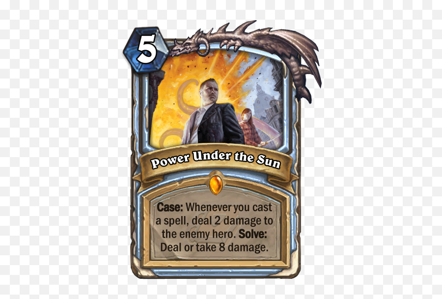 Custom Class The Detective - Custom Hearthstone Fan Hearthstone Time Warp Png,Orcish Companions Icon