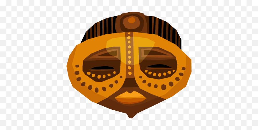 Tribal Mask Icon Png Pngimagespics - Drawing Tribal Face Mask,Mask Icon Png