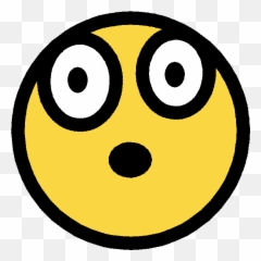 Shocked Emoji Transparent Background - Smiley Face png