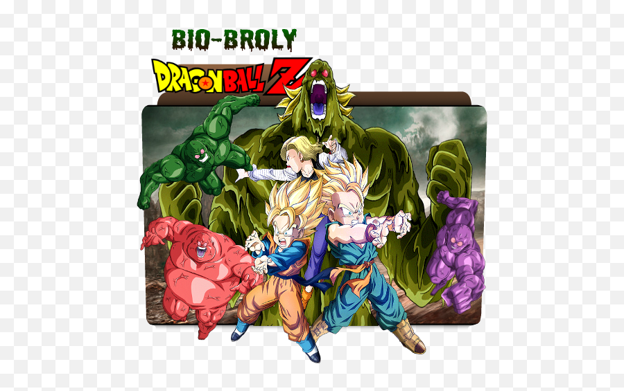 Dbz Icon Png 3 Image - Dragon Ball Z Bio Broly Cover,Broly Icon