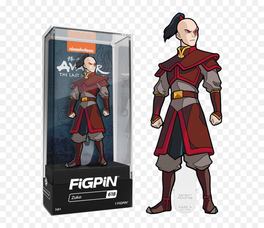 Avatar The Last Airbender - Zuko Figpin Enamel Pin Demon Slayer Figpin Png,Zuko Icon