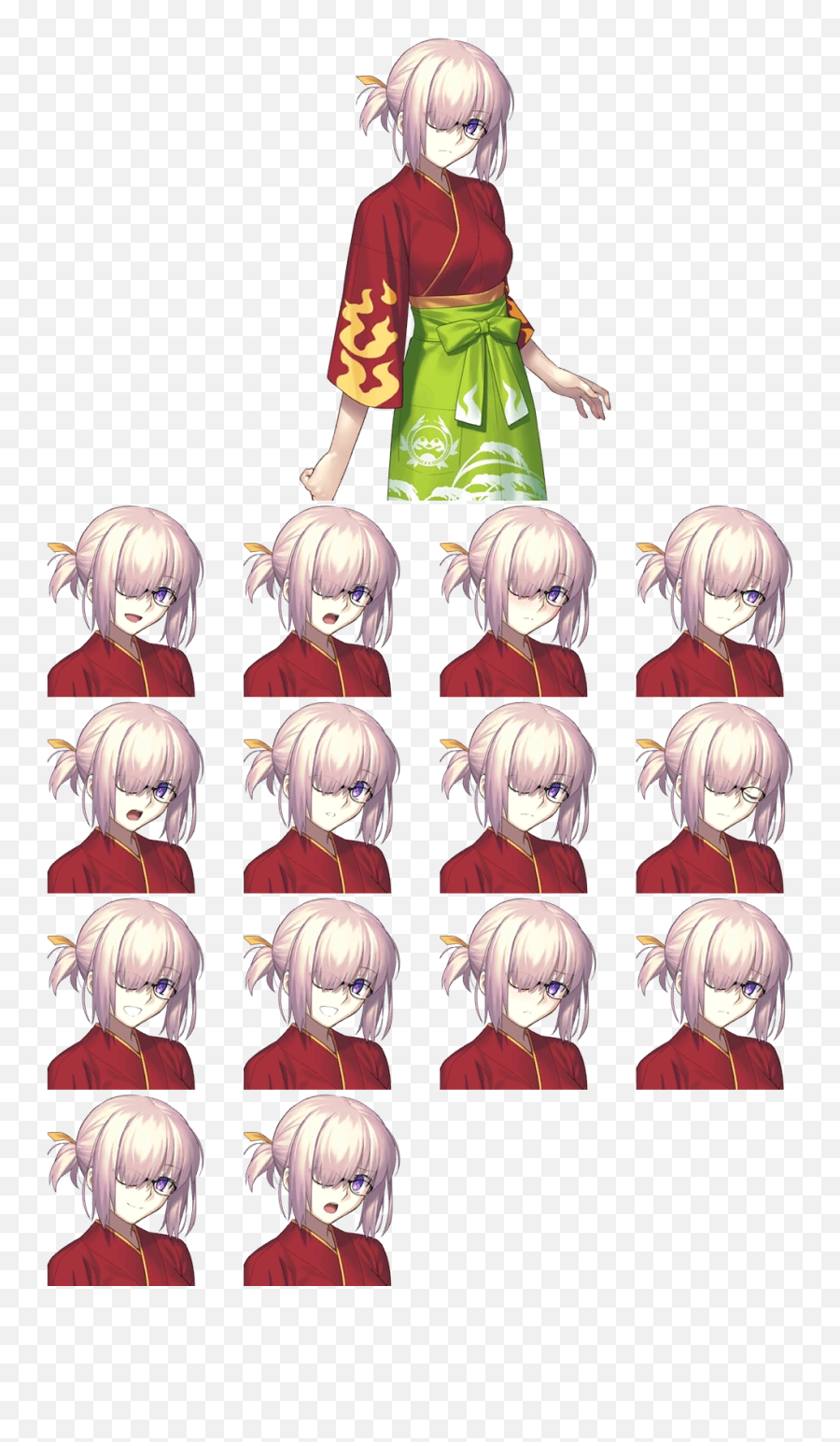 I Just Realized Mashu And Okita Have Both Same Hair R - Hair Design Png,Okita Souji Icon Chibi