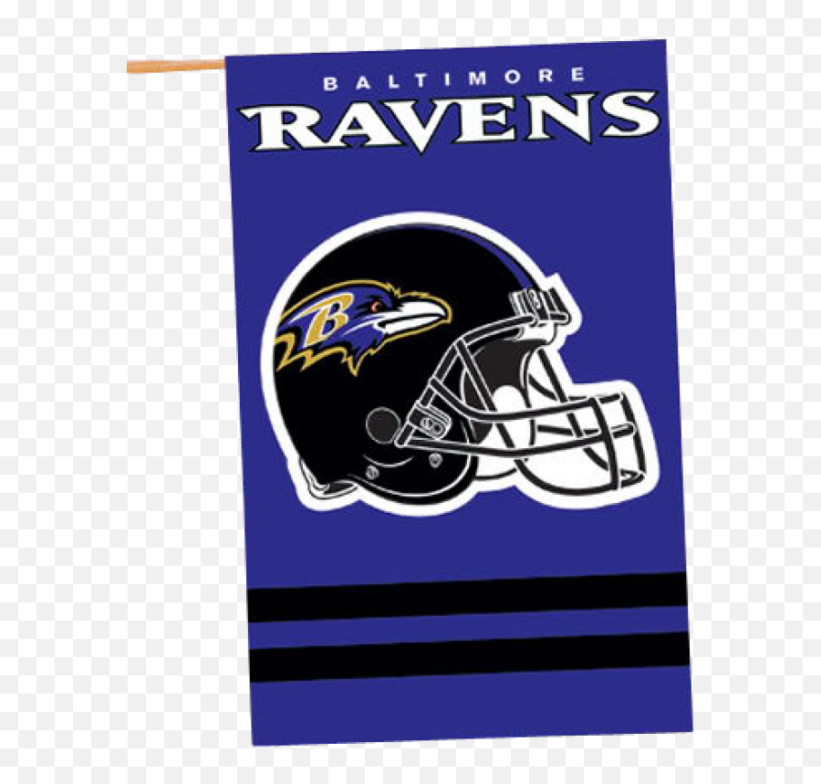 Nfl Baltimore Ravens Banner House Flag - Pittsburgh Steelers Round Logo Png,Baltimore Ravens Png