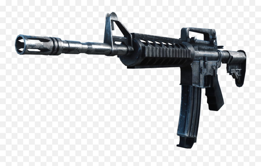 Rifle M4a1 Transparent Png - Battlefield 3 Weapons,M4 Png