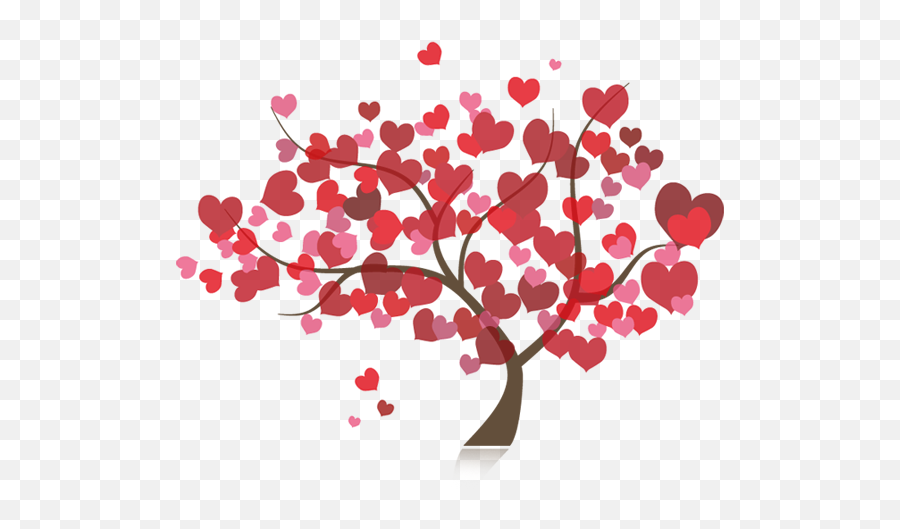 Heart Tree Png 3 Image - Happy Valentine Day 2019 Quotes,Red Tree Png