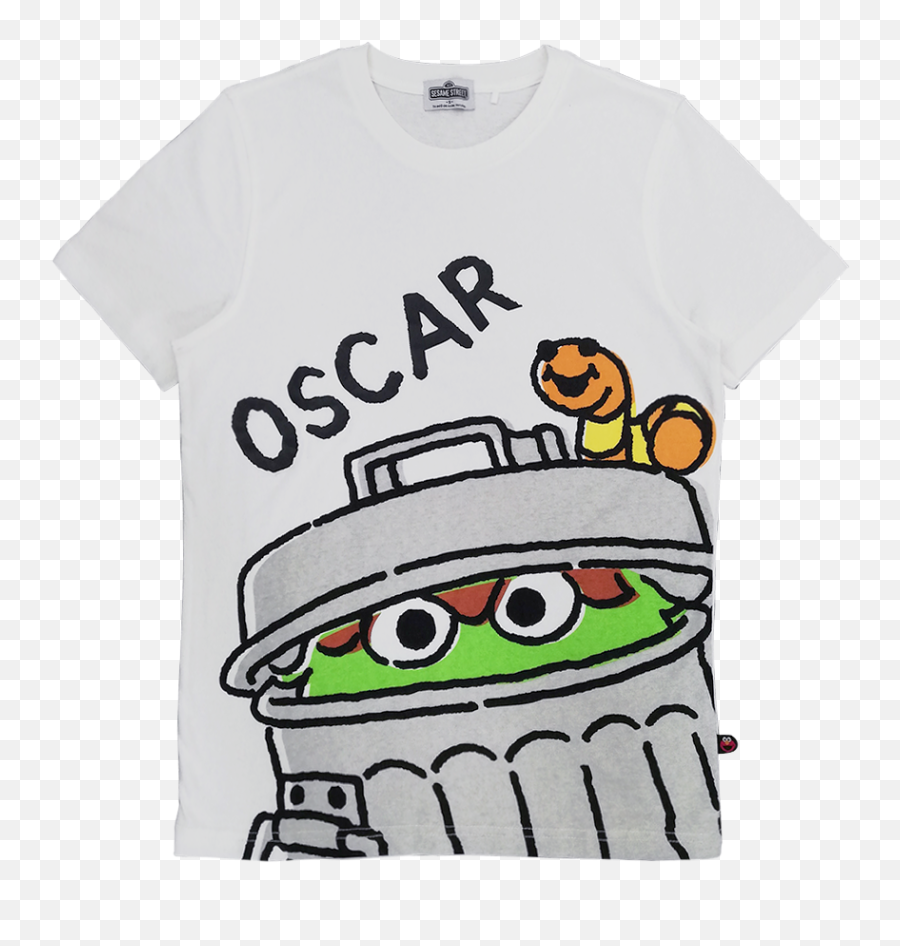 Oscar The Grouch Graphic T - Cartoon Png,Oscar The Grouch Png