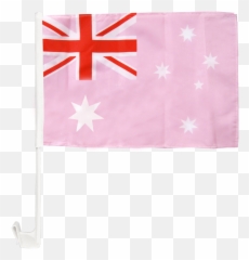 Australia Pink Car Flag - 12 X 16 Inch Magento Png,Pink Car Png