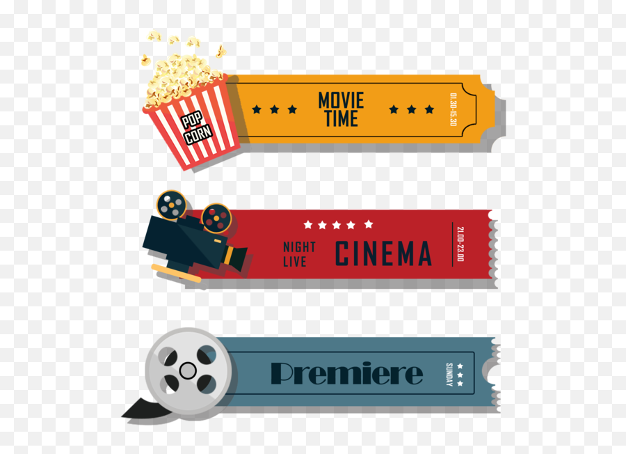 Movie Png Hd - Movie Ticket Png Icon,Movie Night Png