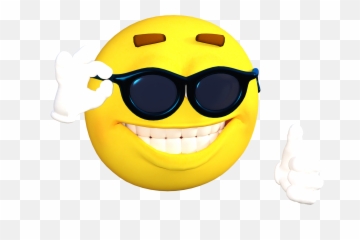 Rolling Eyes Emoji Transparent Background Png - Clipartingcom Thumbs Up Cool Emoji