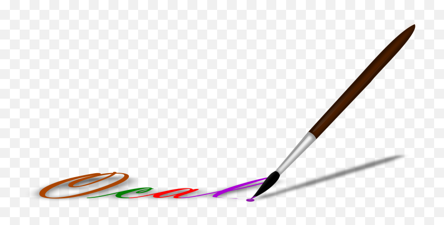 Png Paintbrush Artist Paint Brush - Artist Paint Brush Logo,Paintbrush Clipart Transparent