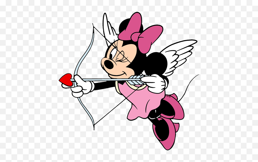 Valentine Minnie Mouse Transparent U0026 Png Clipart Free - Cartoon,Minnie Mouse Png Images