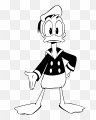 Download Hd Donald Duck Coloring Page - Ducktales 2017 png
